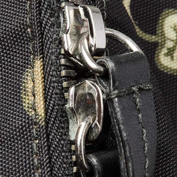 Gucci Black Floral Printed Canvas Backpack Bag - Picture 10 of 12